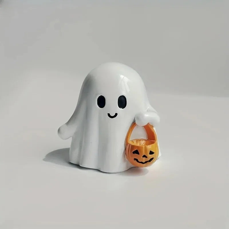 🎃 The Cutest Little Ghost You'll Ever Own — Anime Halloween Pumpkin Statue