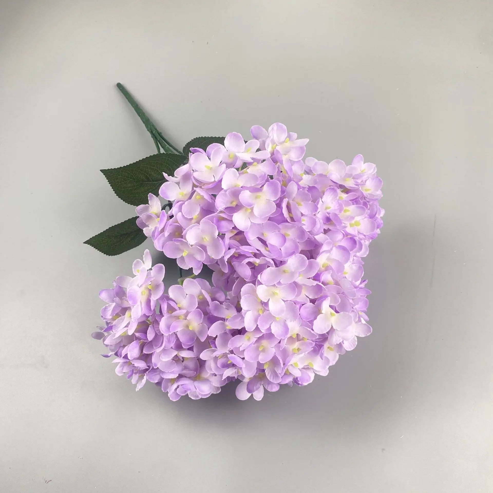 Hydrangea Bouquet Silk Artificial Flowers- 5 heads