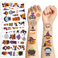 Kids Halloween Temporary Tattoos — 10 Sheets of Spooky Fun