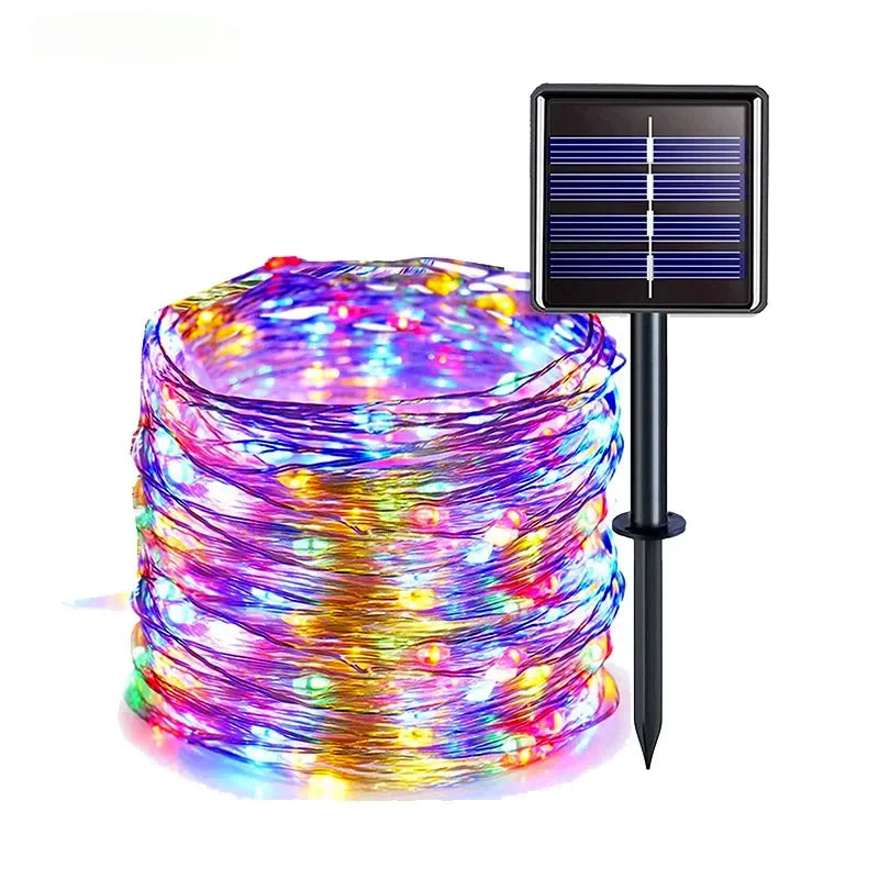 LED Solar Light Outdoor Garden Fairy String Light Led Twinkle Waterproof / for Christmas Patio Tree Party 6m/12m/23m/33m