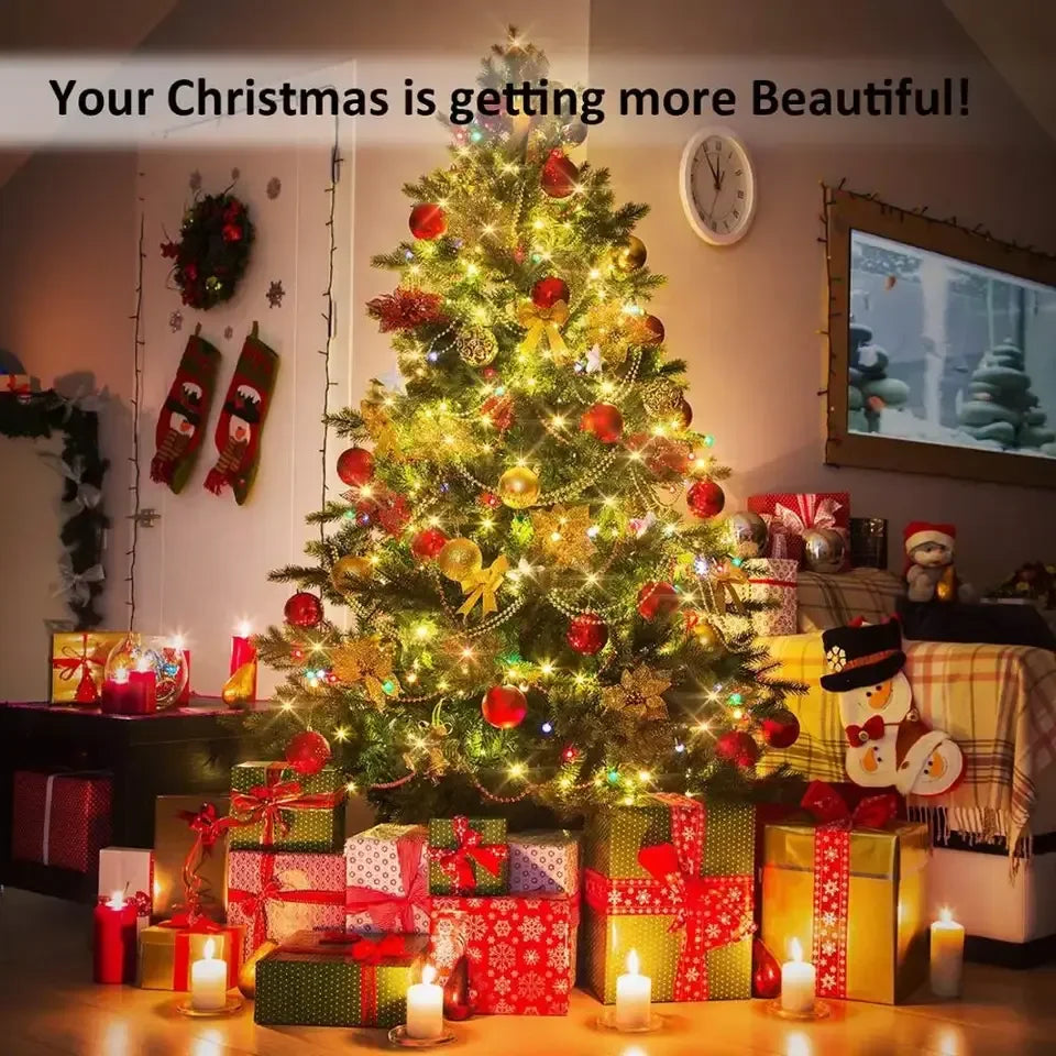 LED Solar Light Outdoor Garden Fairy String Light Led Twinkle Waterproof / for Christmas Patio Tree Party 6m/12m/23m/33m