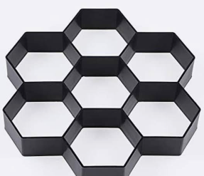 DIY Concrete Paver Mold — Garden Pathway Stone Kit
